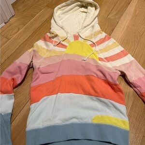 Faherty brand Colorful Striped Women's Hoodie